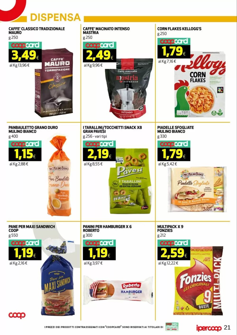 Volantino promozionale Coop Master Alleanza 3.0  valide dal 02/01/2026 - Pagina 22.