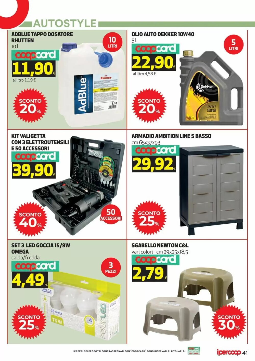 Volantino promozionale Coop Master Alleanza 3.0  valide dal 02/01/2026 - Pagina 42.