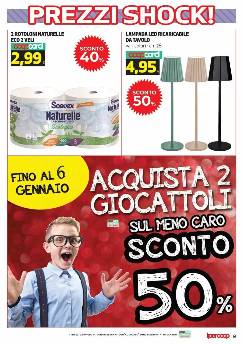 Volantino promozionale Coop Master Alleanza 3.0  valide dal 02/01/2026 - Pagina 9.