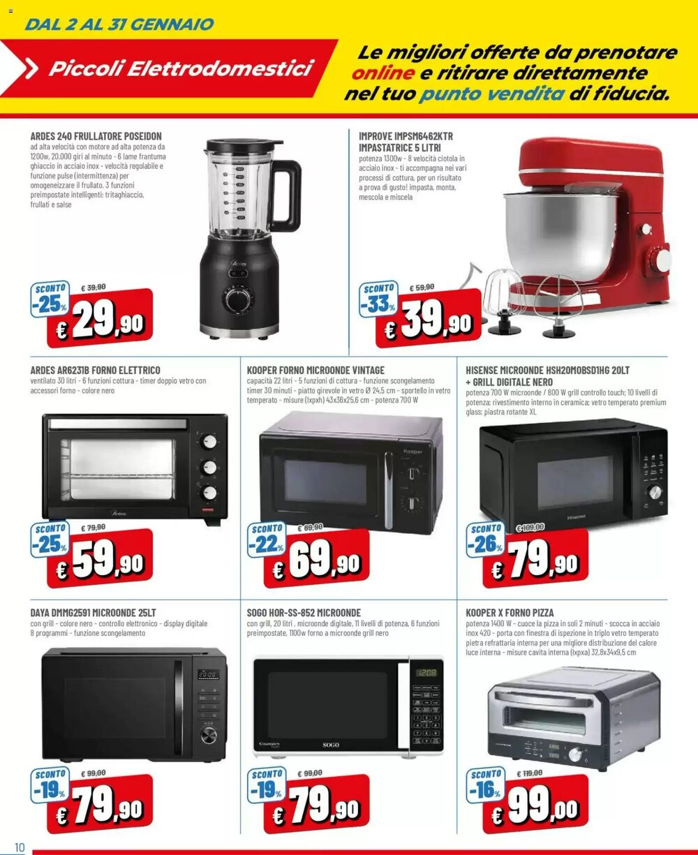 Volantino promozionale Galassia  valide dal 02/01/2026 - Pagina 10.