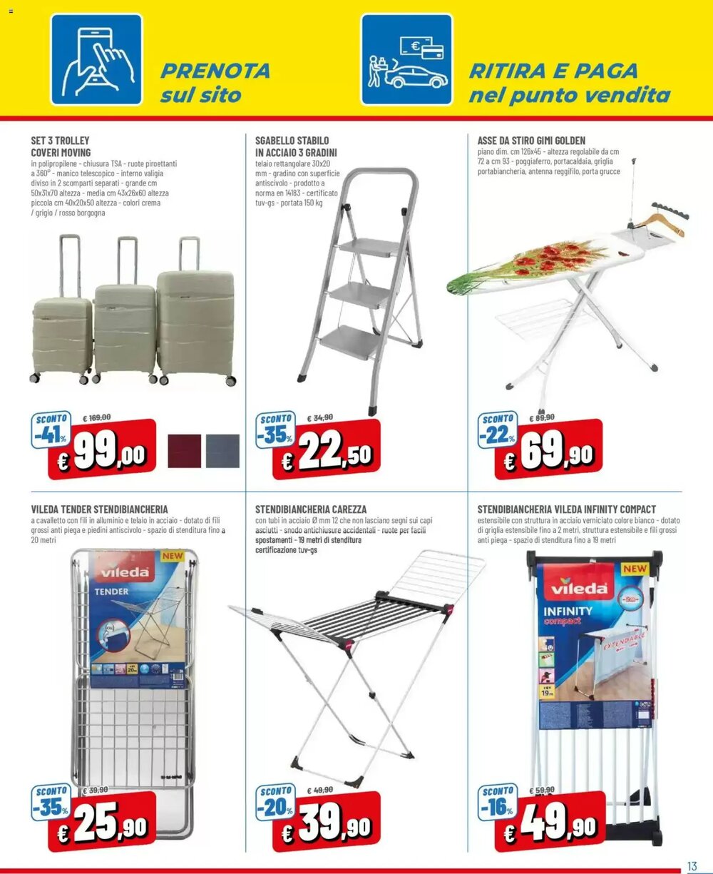 Volantino promozionale Galassia  valide dal 02/01/2026 - Pagina 13.