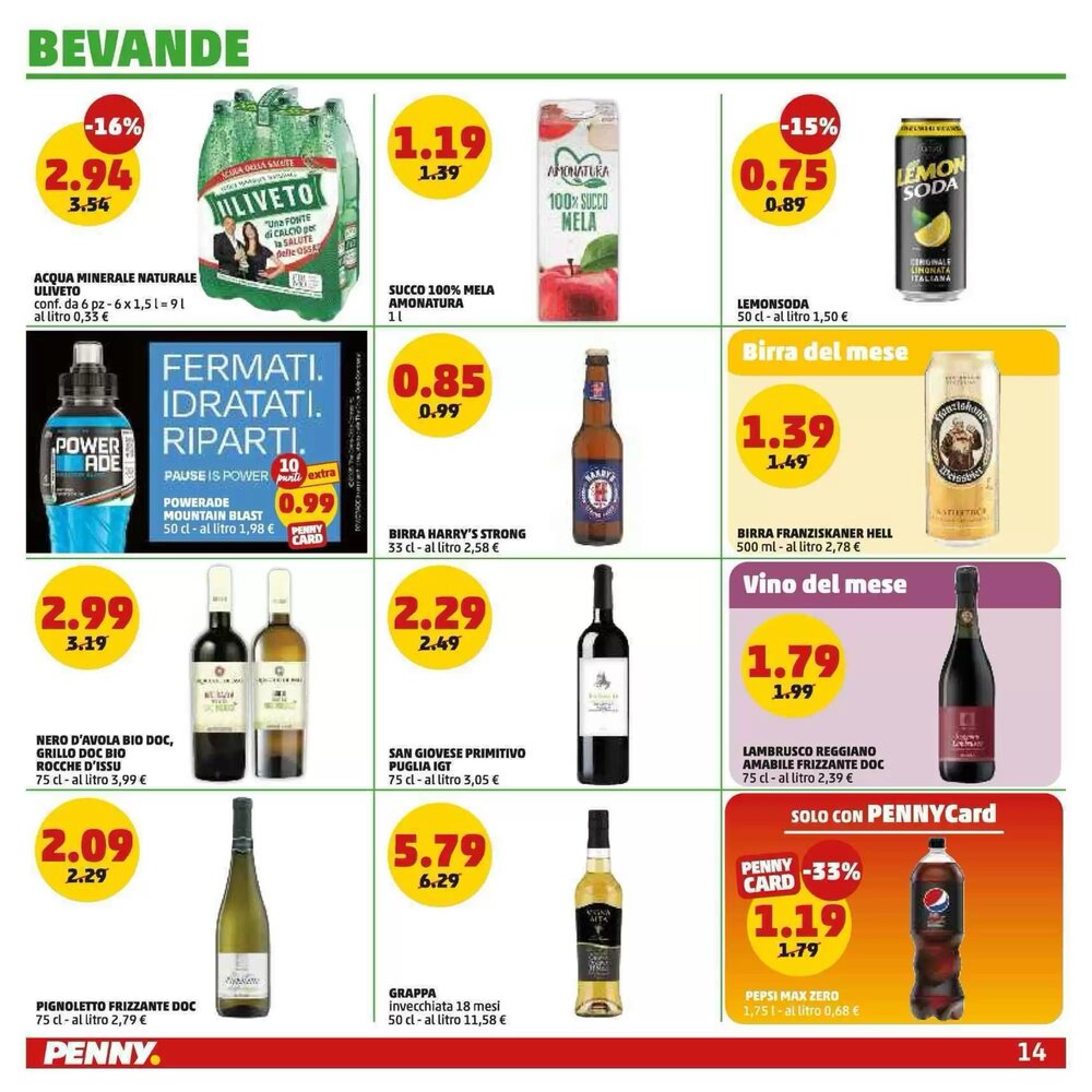 Volantino promozionale PENNY  valide dal 02/01/2026 - Pagina 14.