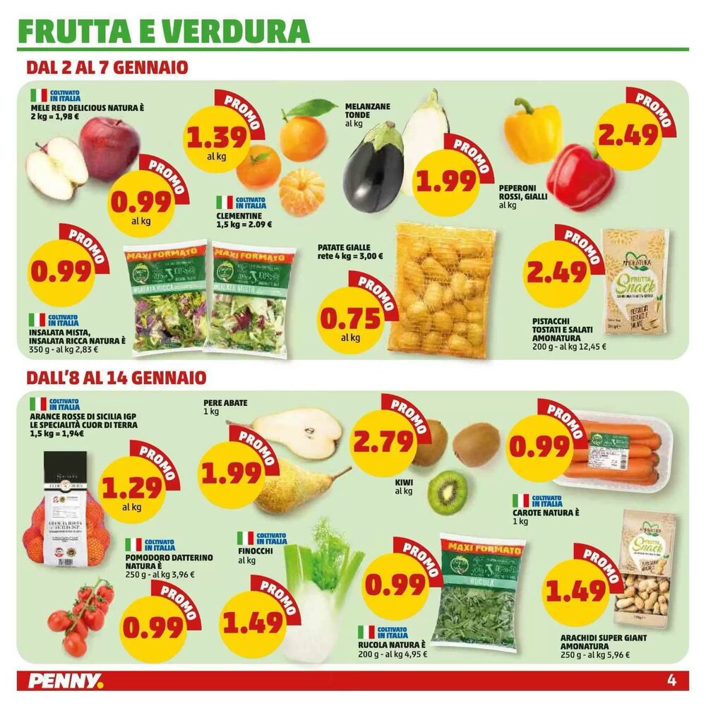Volantino promozionale PENNY  valide dal 02/01/2026 - Pagina 4.