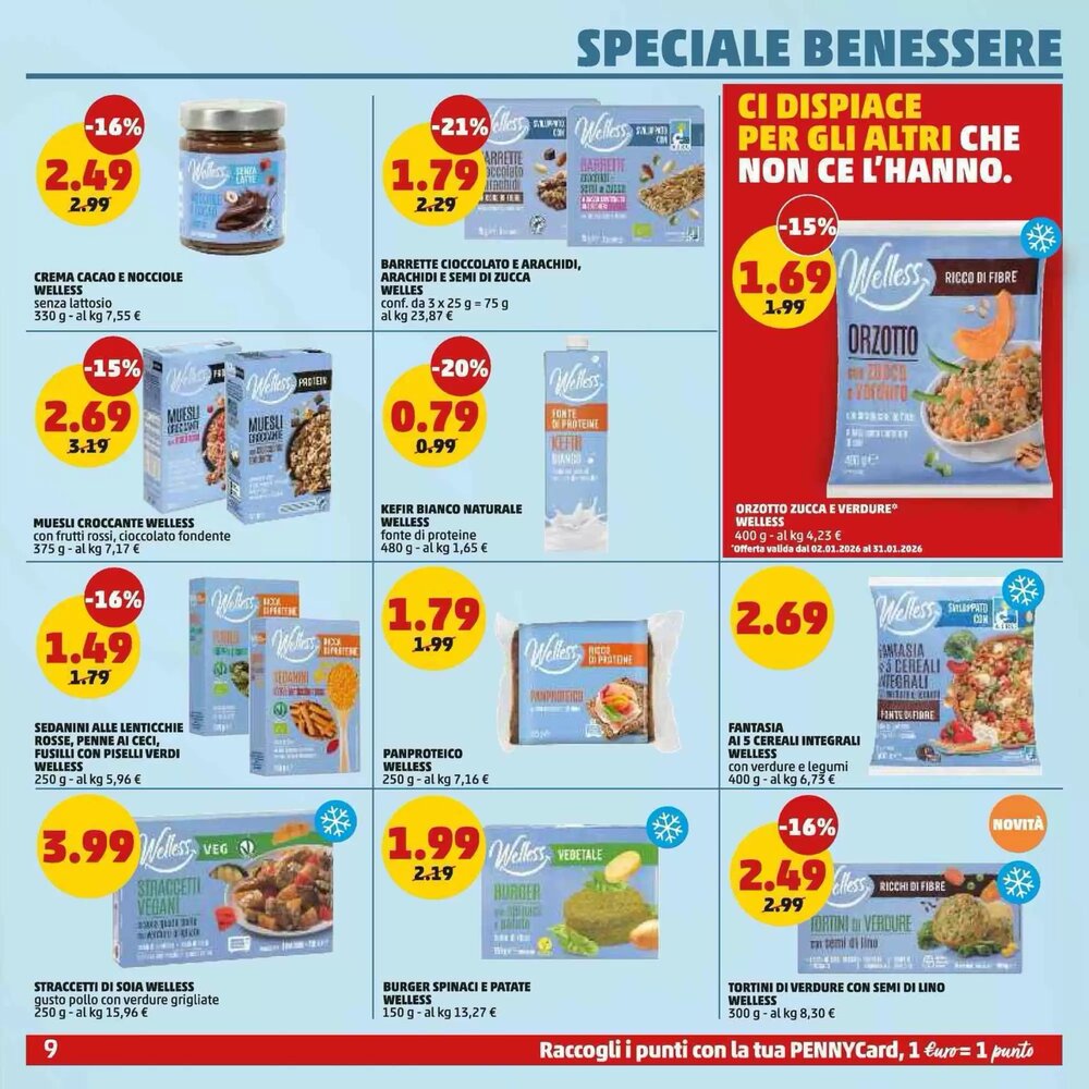 Volantino promozionale PENNY  valide dal 02/01/2026 - Pagina 9.