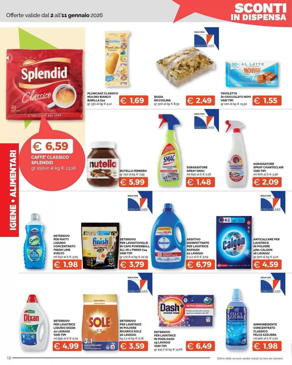 Volantino promozionale Mercatò  valide dal 02/01/2026 - Pagina 10.