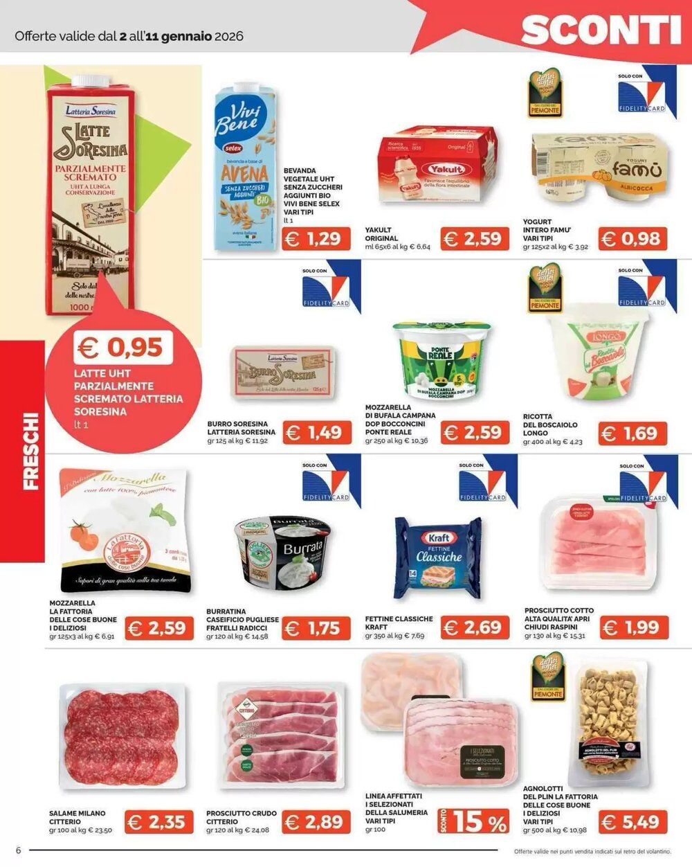 Volantino promozionale Mercatò  valide dal 02/01/2026 - Pagina 6.