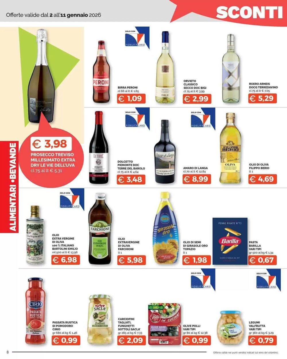 Volantino promozionale Mercatò  valide dal 02/01/2026 - Pagina 8.