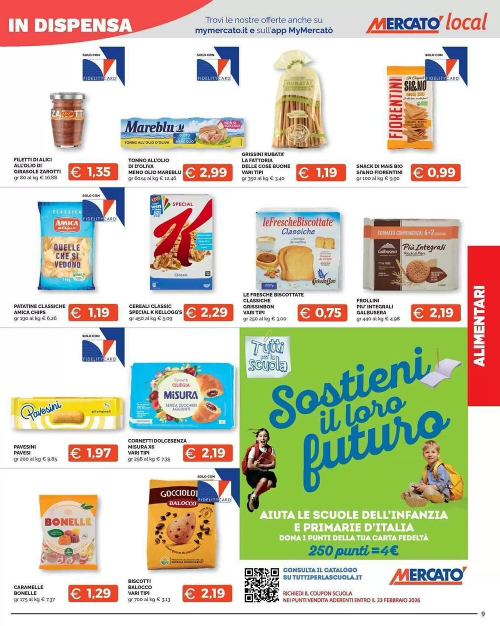 Volantino promozionale Mercatò  valide dal 02/01/2026 - Pagina 9.