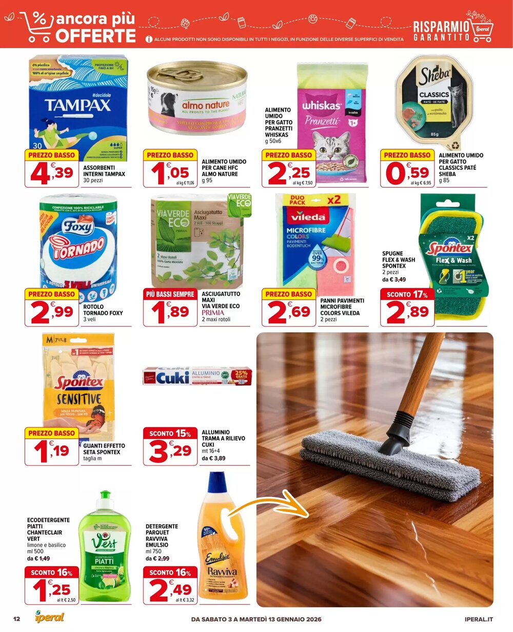 Volantino promozionale Iperal  valide dal 03/01/2026 - Pagina 12.