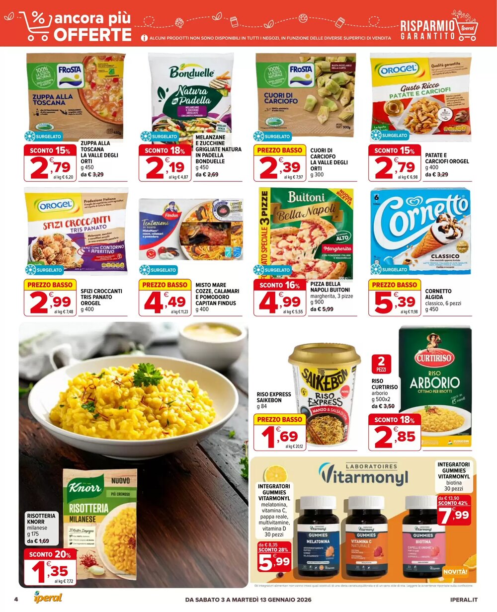 Volantino promozionale Iperal  valide dal 03/01/2026 - Pagina 4.