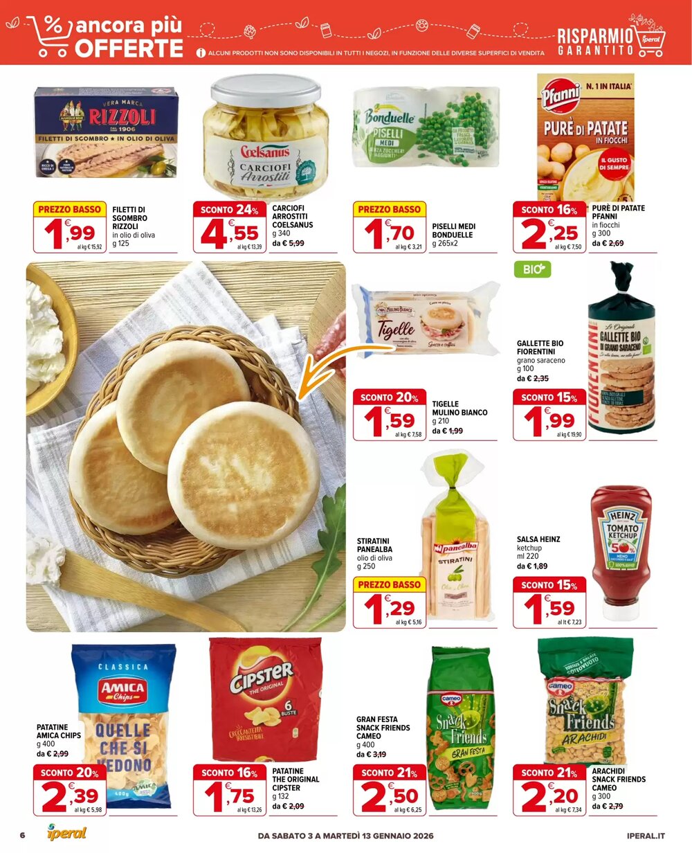 Volantino promozionale Iperal  valide dal 03/01/2026 - Pagina 6.