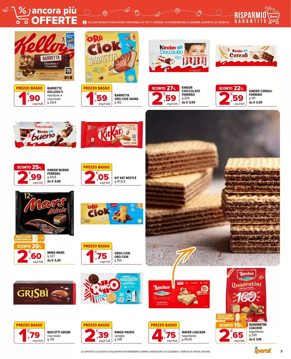 Volantino promozionale Iperal  valide dal 03/01/2026 - Pagina 7.
