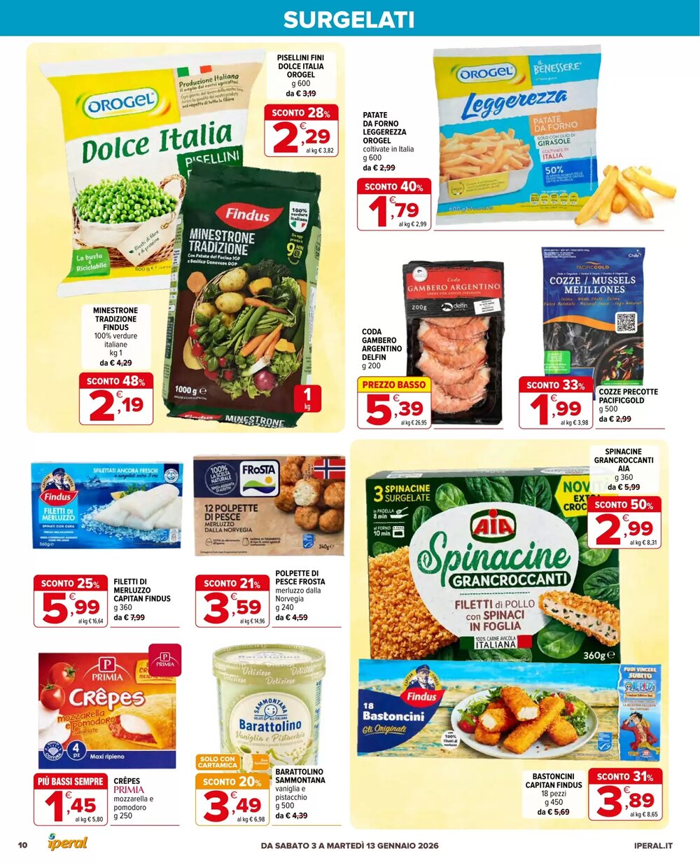Volantino promozionale Iperal  valide dal 03/01/2026 - Pagina 10.