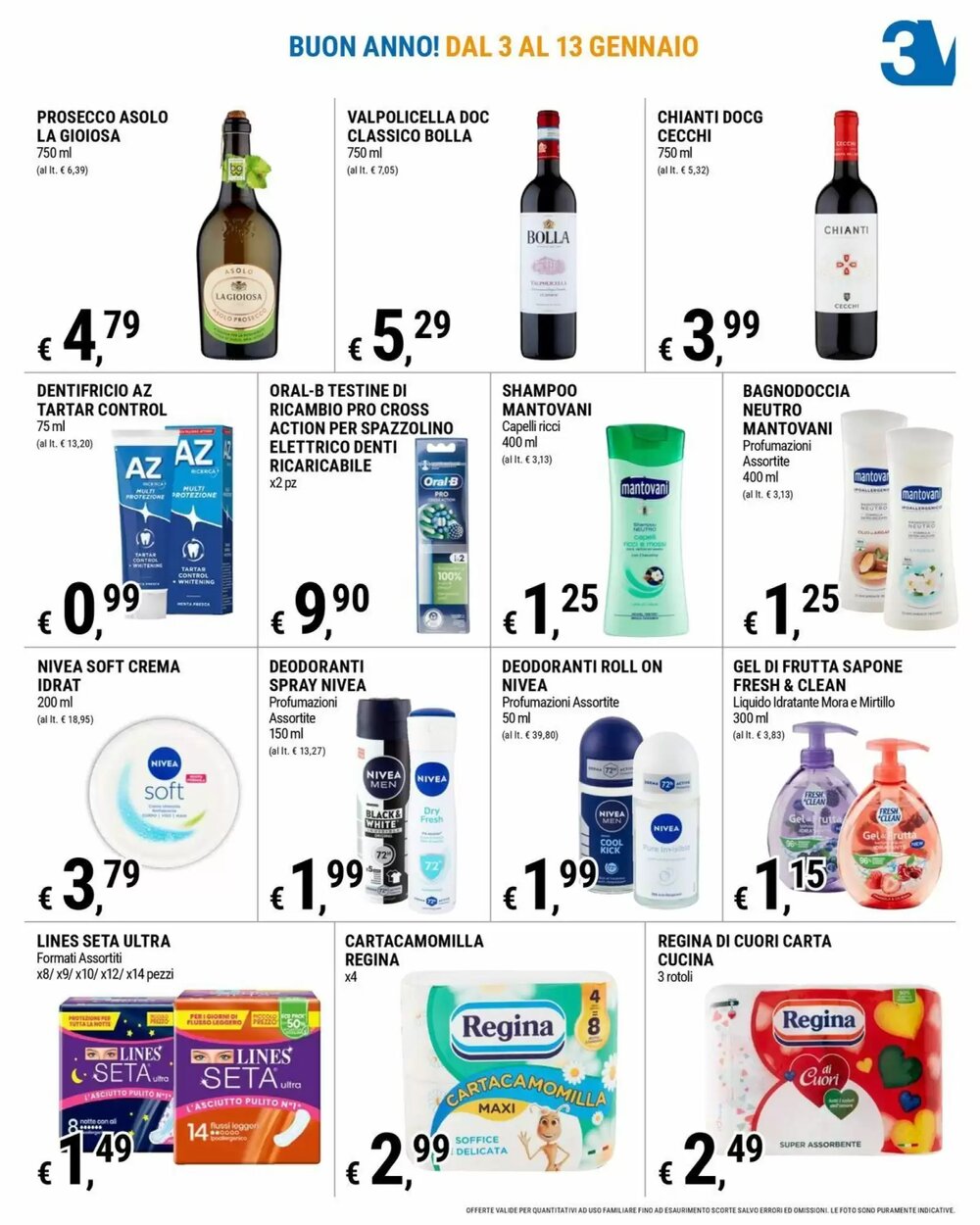 Volantino promozionale Tre Valli Supermercato  valide dal 03/01/2026 - Pagina 11.