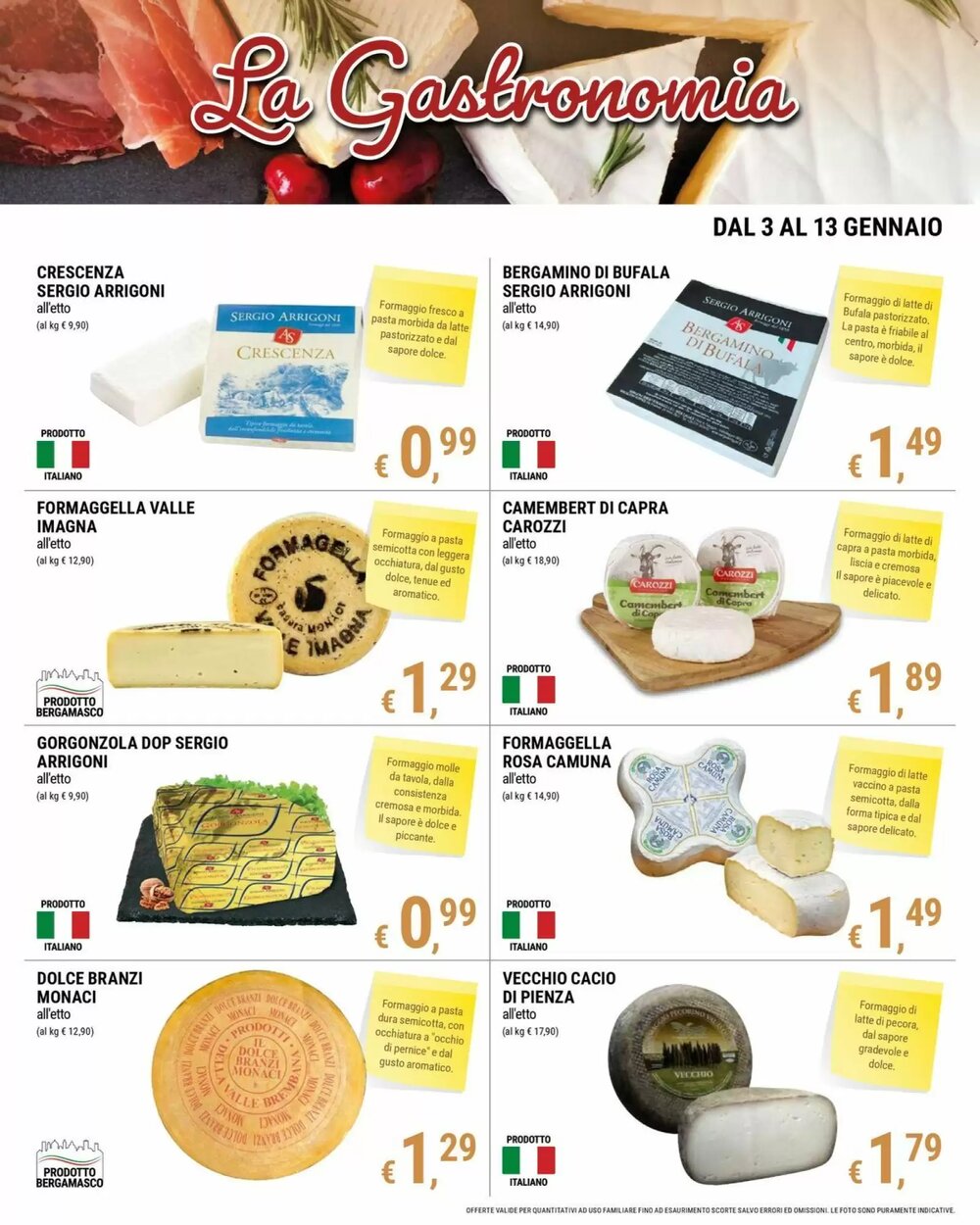 Volantino promozionale Tre Valli Supermercato  valide dal 03/01/2026 - Pagina 5.