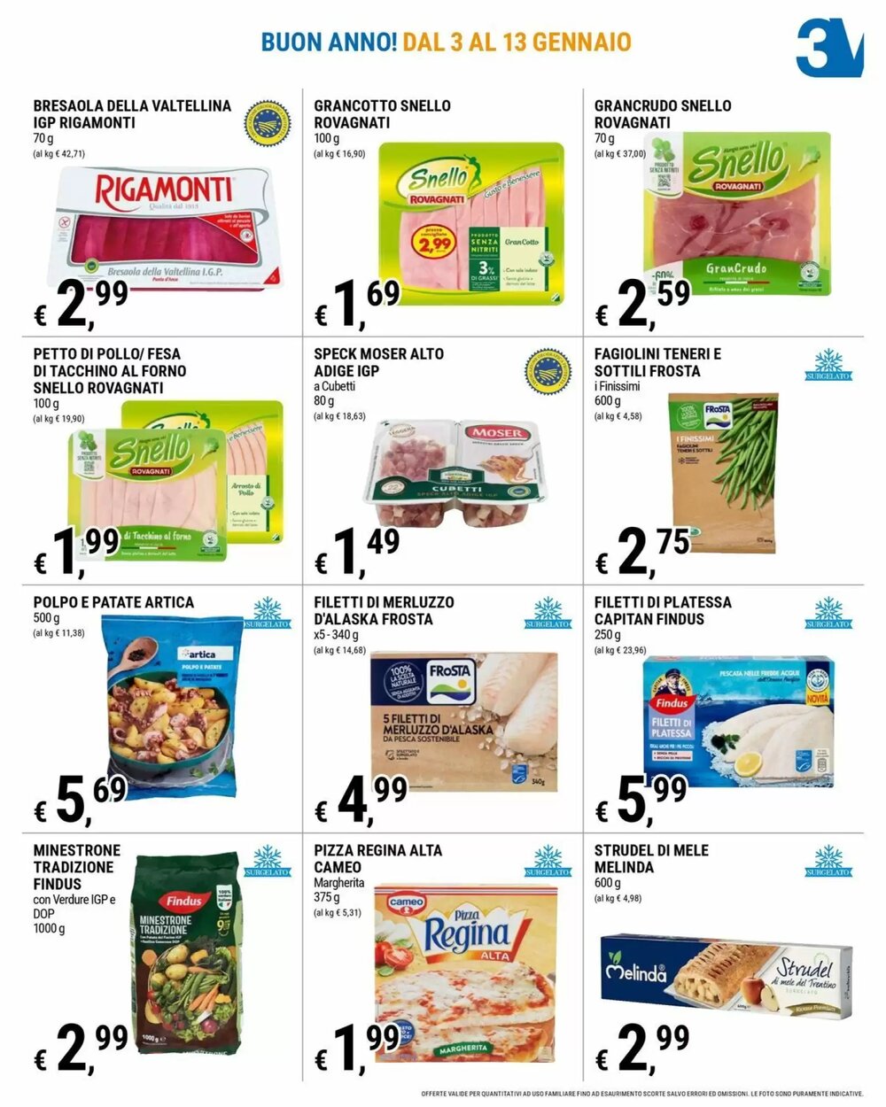 Volantino promozionale Tre Valli Supermercato  valide dal 03/01/2026 - Pagina 7.