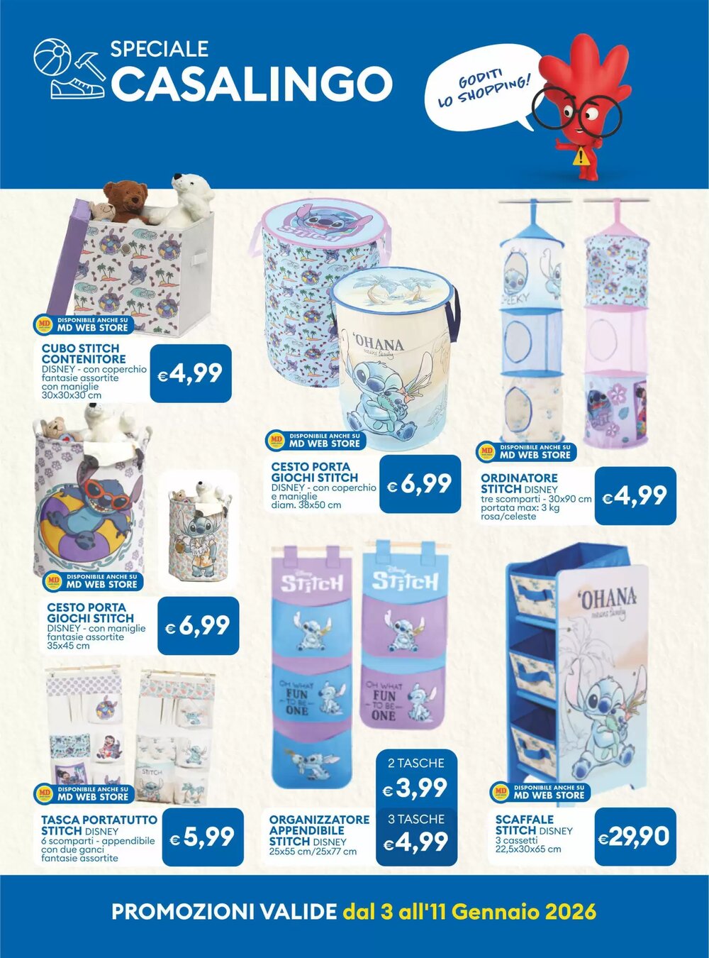 Volantino promozionale MD Discount  valide dal 03/01/2026 - Pagina 25.