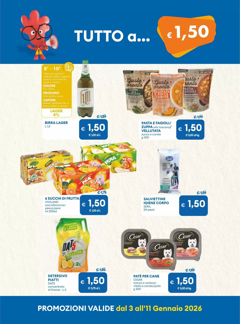 Volantino promozionale MD Discount  valide dal 03/01/2026 - Pagina 6.
