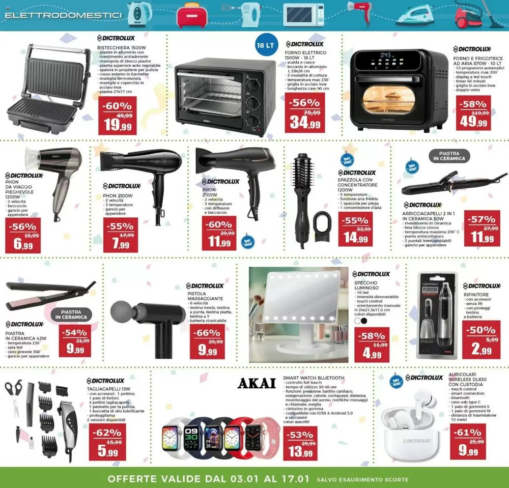 Volantino promozionale Happy Casa  valide dal 03/01/2026 - Pagina 17.