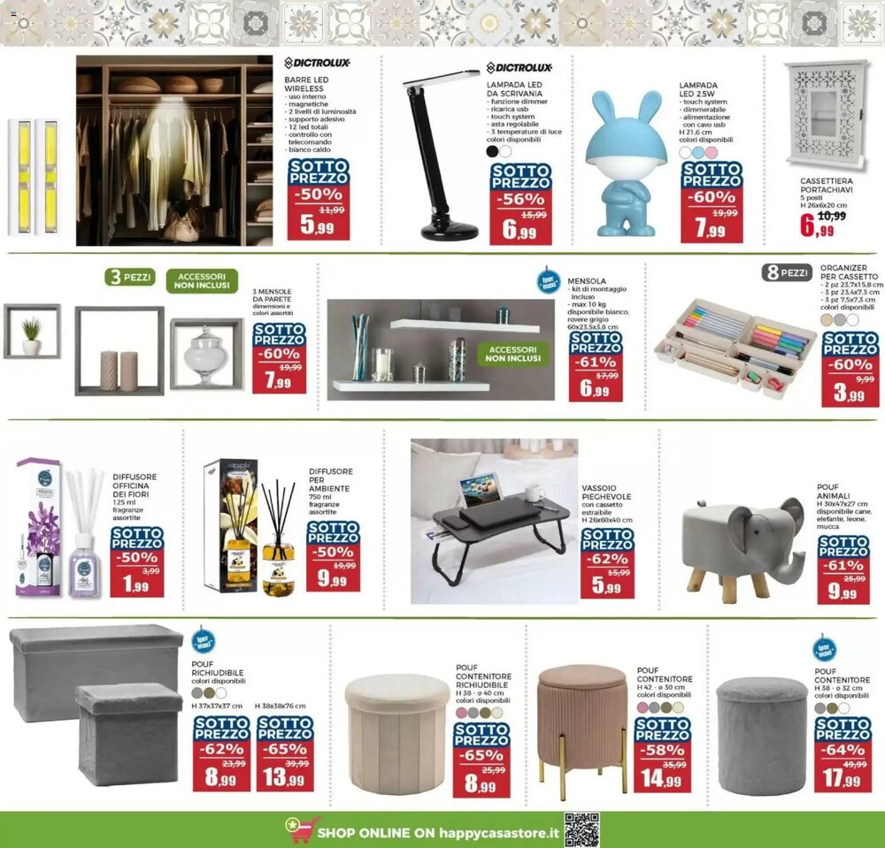 Volantino promozionale Happy Casa  valide dal 03/01/2026 - Pagina 19.