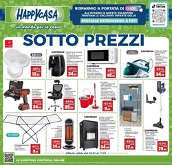Volantino promozionale Happy Casa  valide dal 03/01/2026 - Pagina 1.