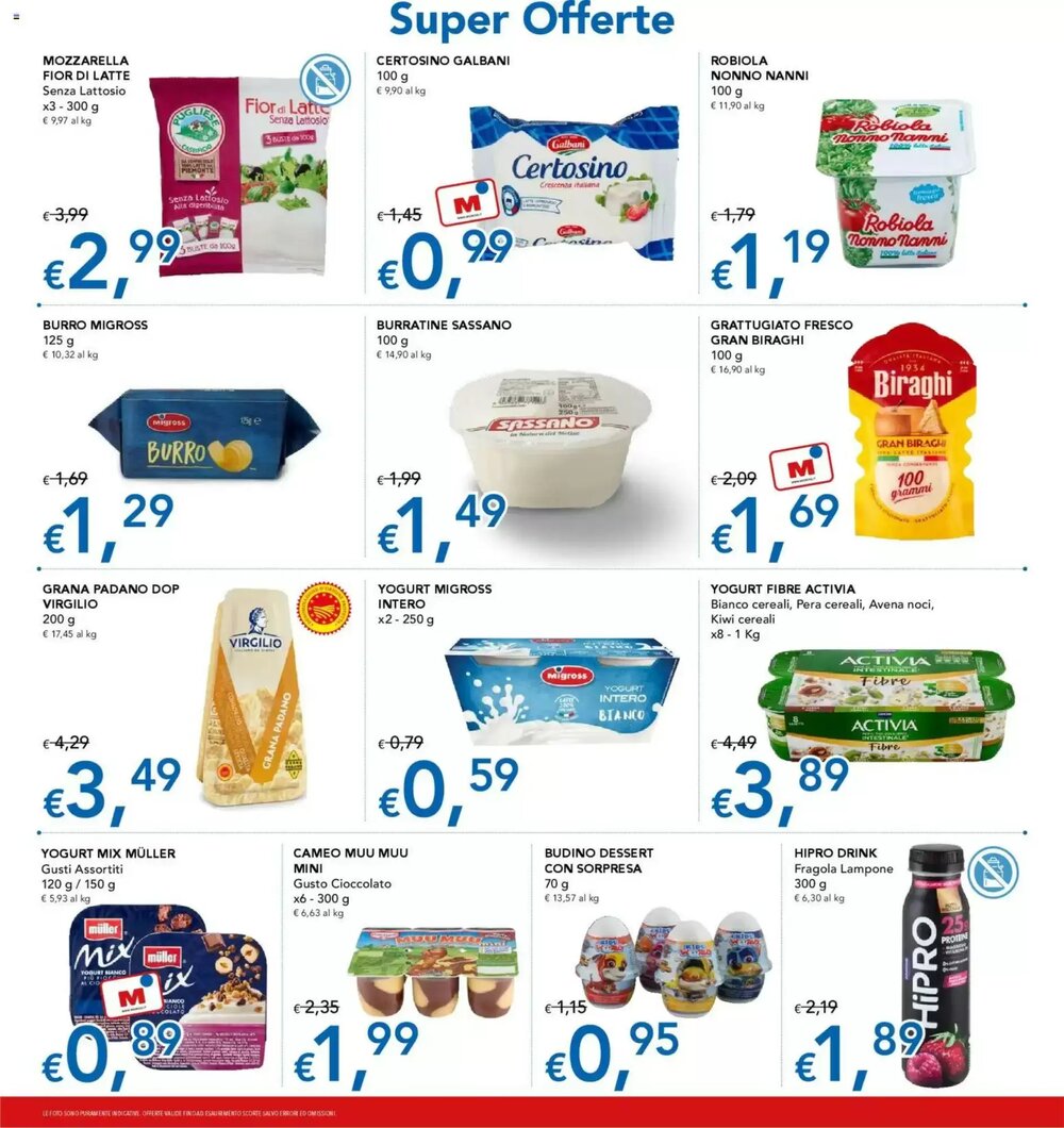 Volantino promozionale Migross Supermercati e Market  valide dal 03/01/2026 - Pagina 6.