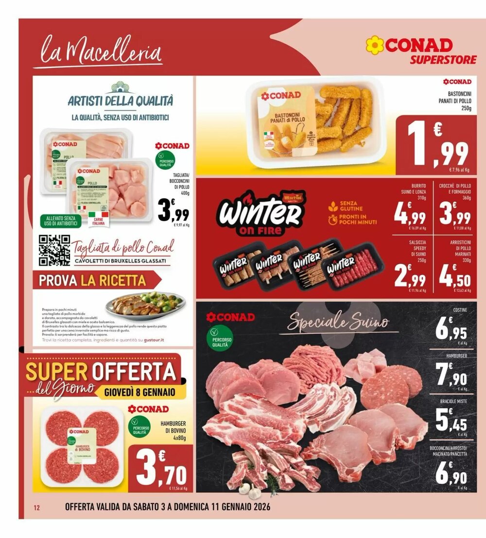 Volantino promozionale Conad Superstore  valide dal 03/01/2026 - Pagina 12.