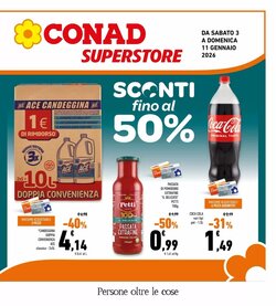 Volantino promozionale Conad Superstore  valide dal 03/01/2026 - Pagina 1.