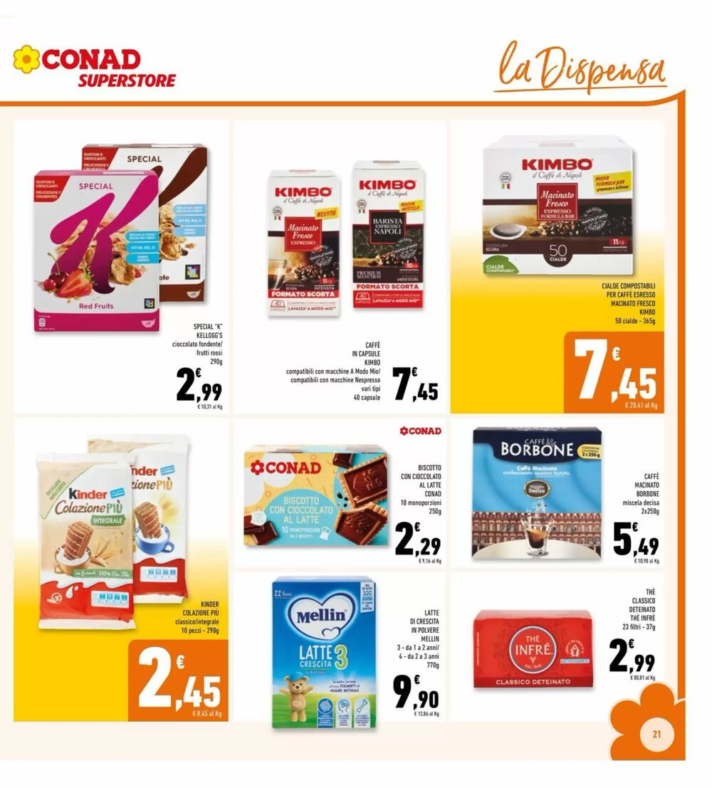 Volantino promozionale Conad Superstore  valide dal 03/01/2026 - Pagina 21.