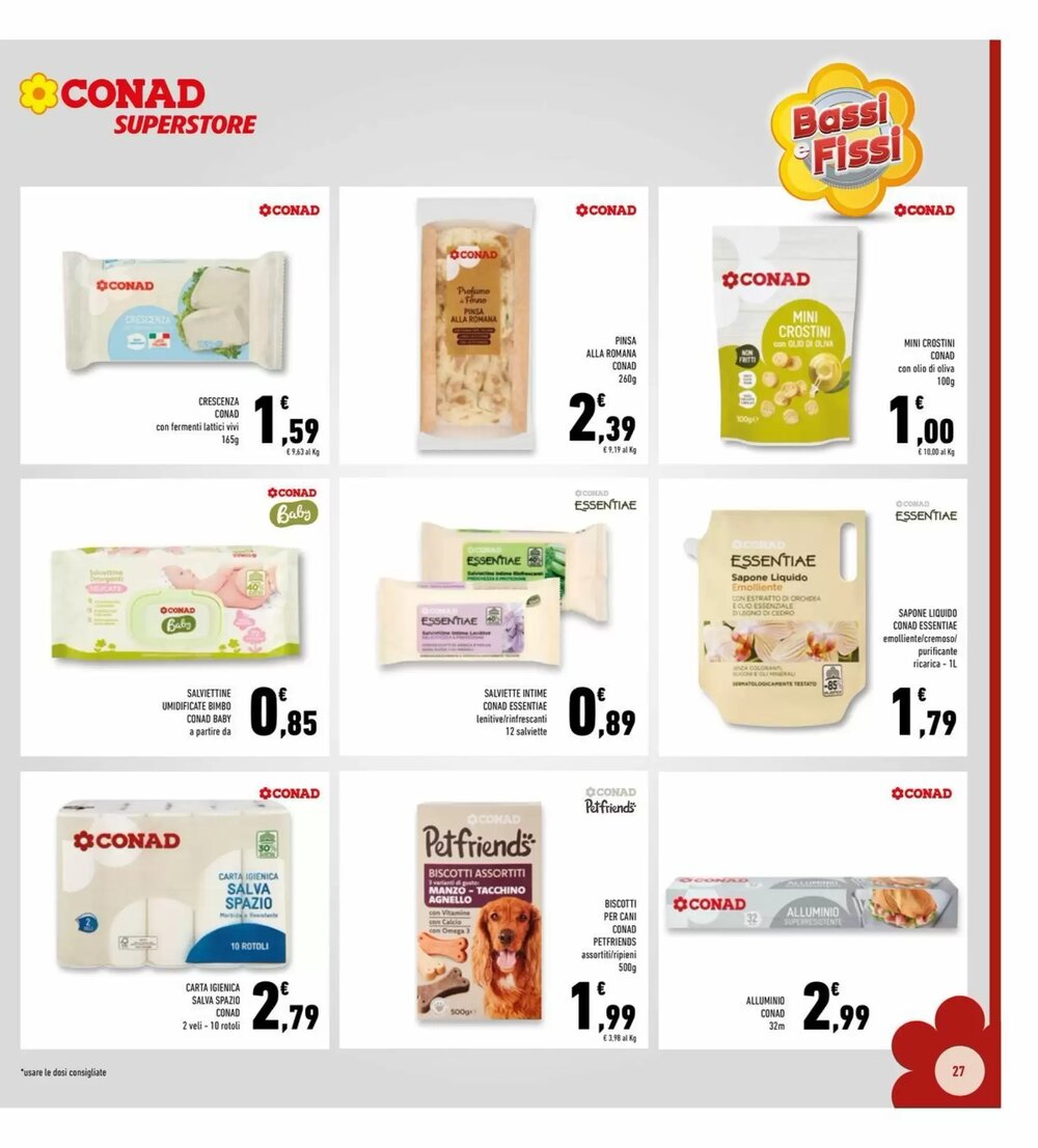 Volantino promozionale Conad Superstore  valide dal 03/01/2026 - Pagina 27.