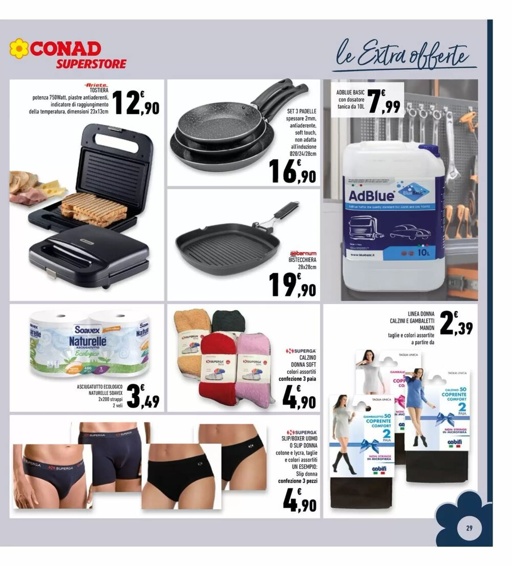 Volantino promozionale Conad Superstore  valide dal 03/01/2026 - Pagina 29.