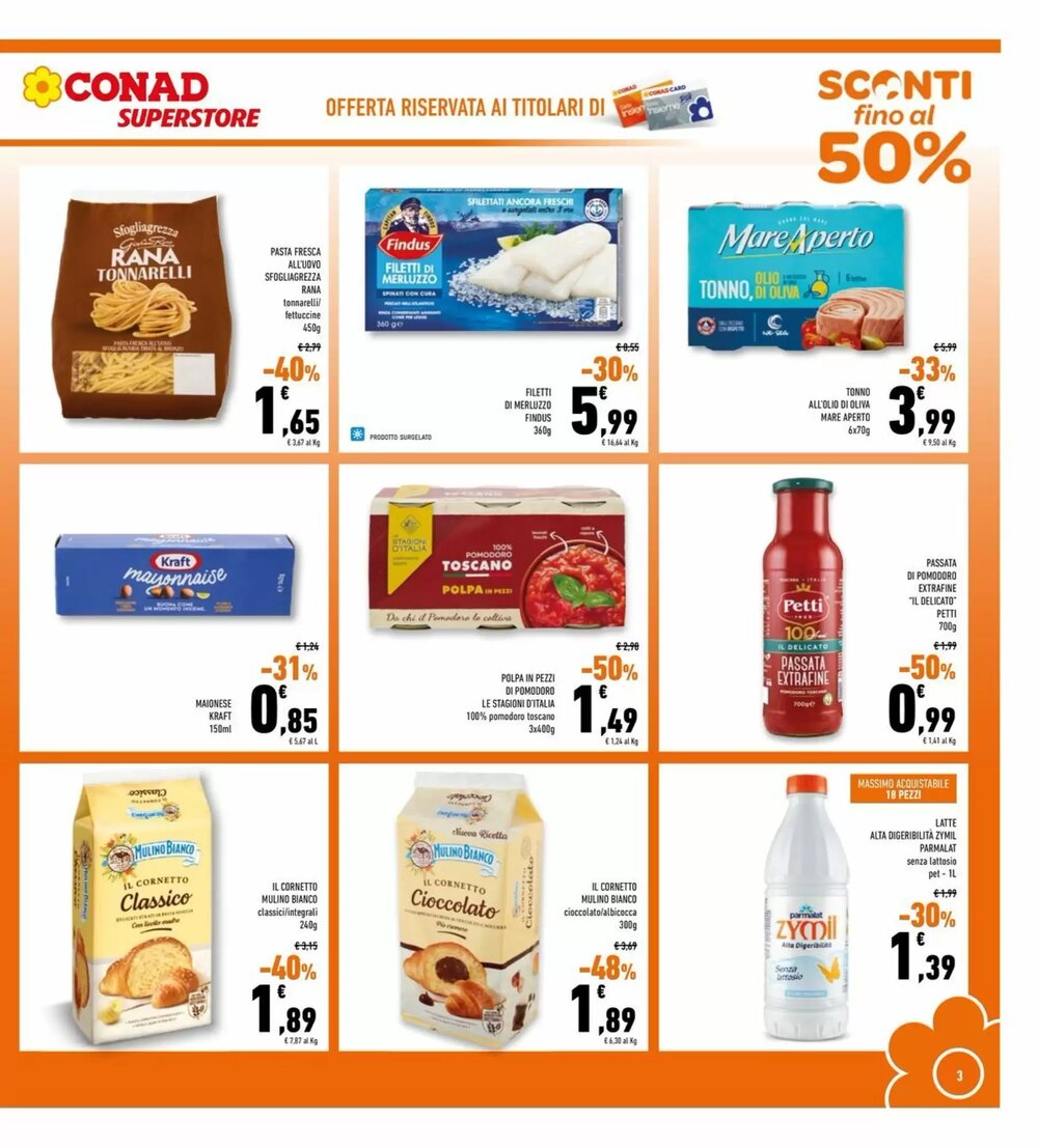 Volantino promozionale Conad Superstore  valide dal 03/01/2026 - Pagina 3.