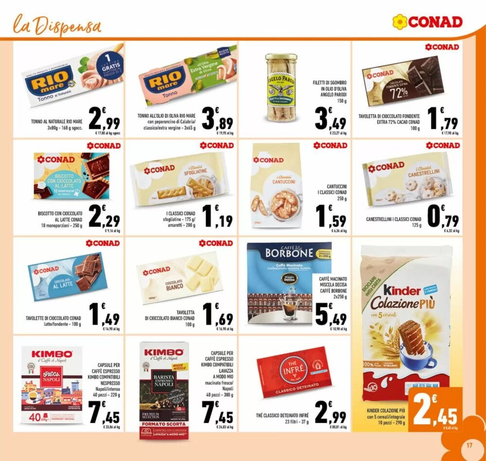 Volantino promozionale Conad  valide dal 03/01/2026 - Pagina 17.