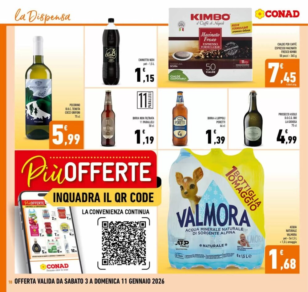 Volantino promozionale Conad  valide dal 03/01/2026 - Pagina 18.