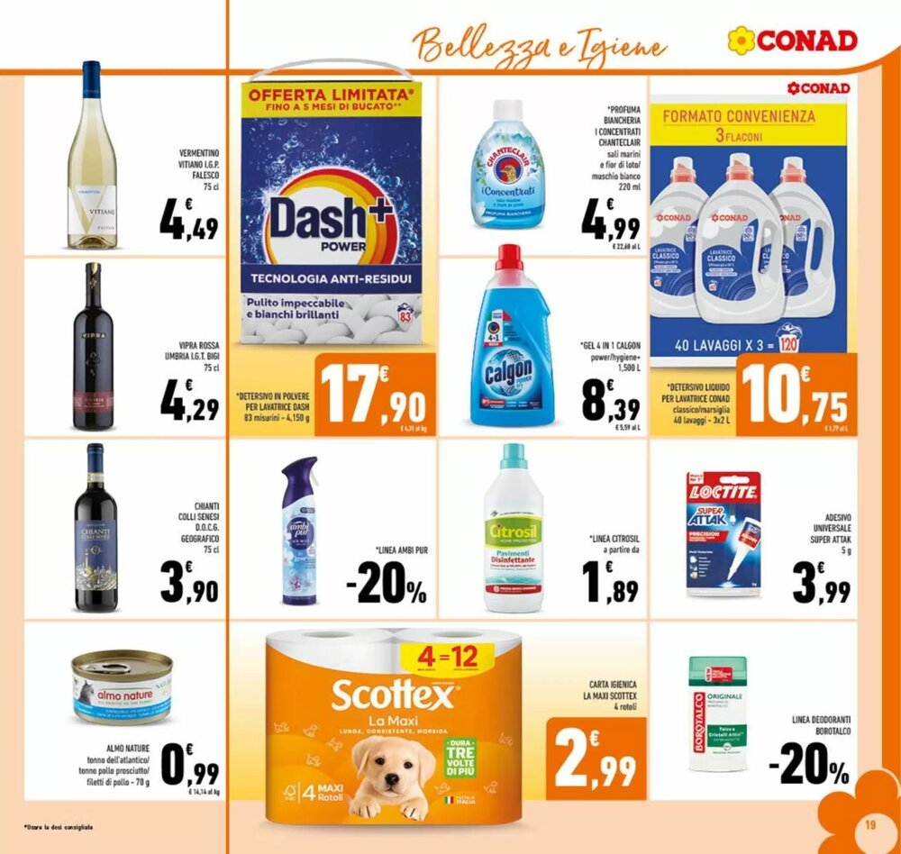 Volantino promozionale Conad  valide dal 03/01/2026 - Pagina 19.
