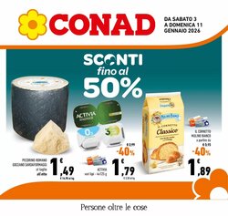 Volantino promozionale Conad  valide dal 03/01/2026 - Pagina 1.