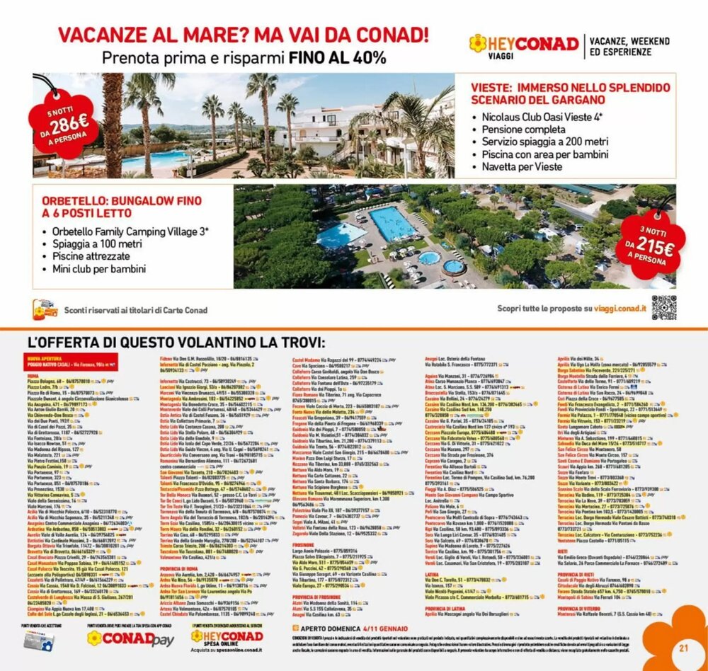 Volantino promozionale Conad  valide dal 03/01/2026 - Pagina 21.
