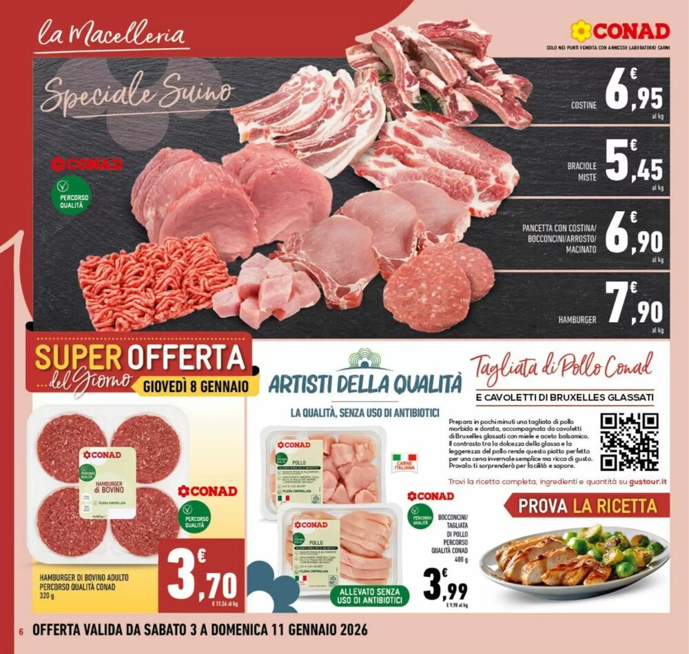 Volantino promozionale Conad  valide dal 03/01/2026 - Pagina 6.