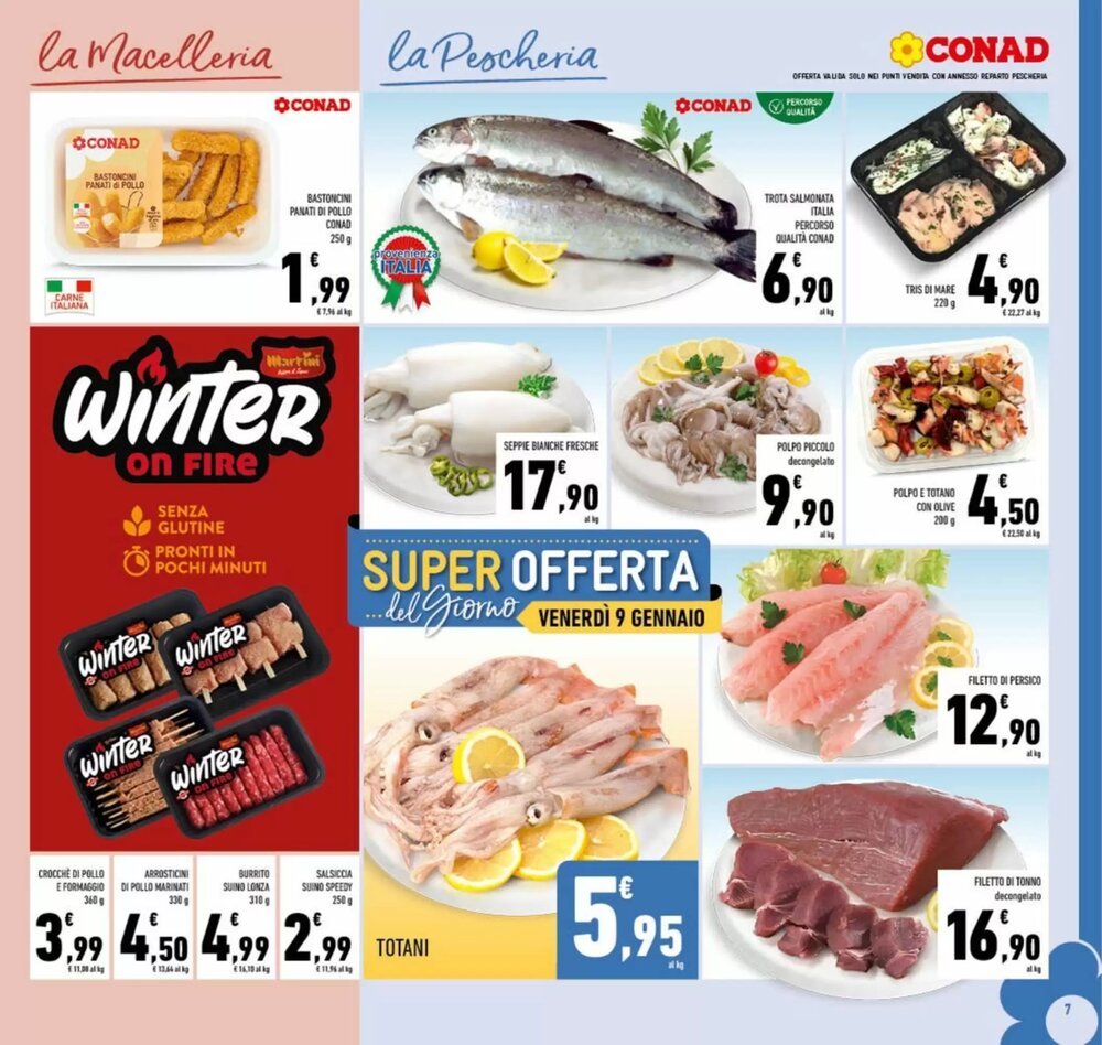 Volantino promozionale Conad  valide dal 03/01/2026 - Pagina 7.