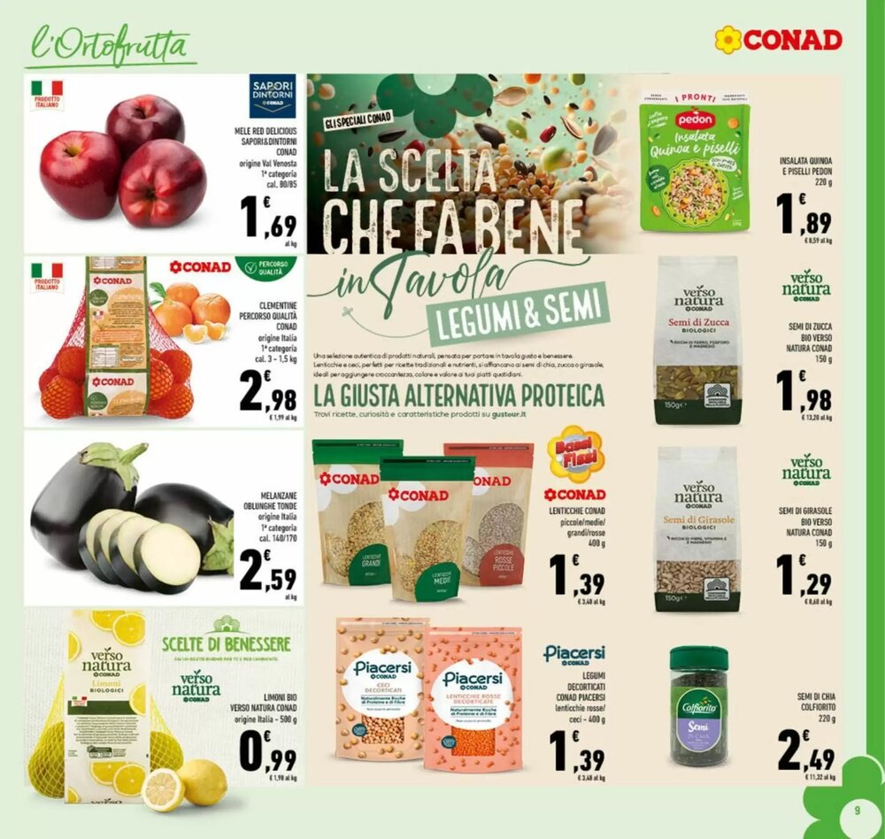 Volantino promozionale Conad  valide dal 03/01/2026 - Pagina 9.