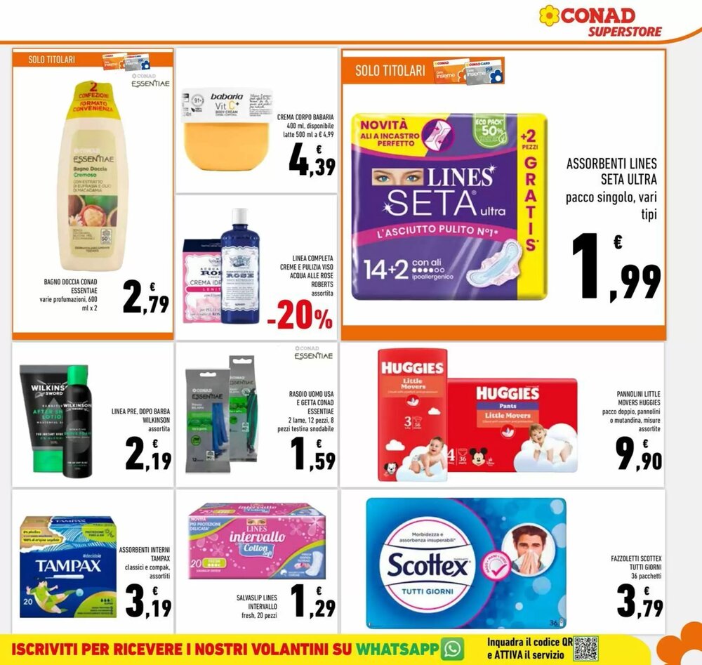 Volantino promozionale Conad Superstore  valide dal 03/01/2026 - Pagina 23.