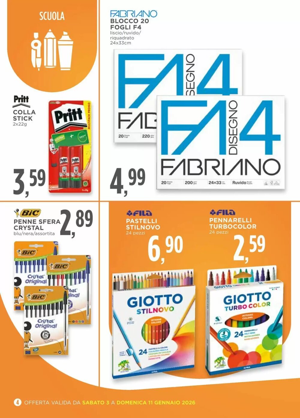 Volantino promozionale Conad  valide dal 03/01/2026 - Pagina 4.