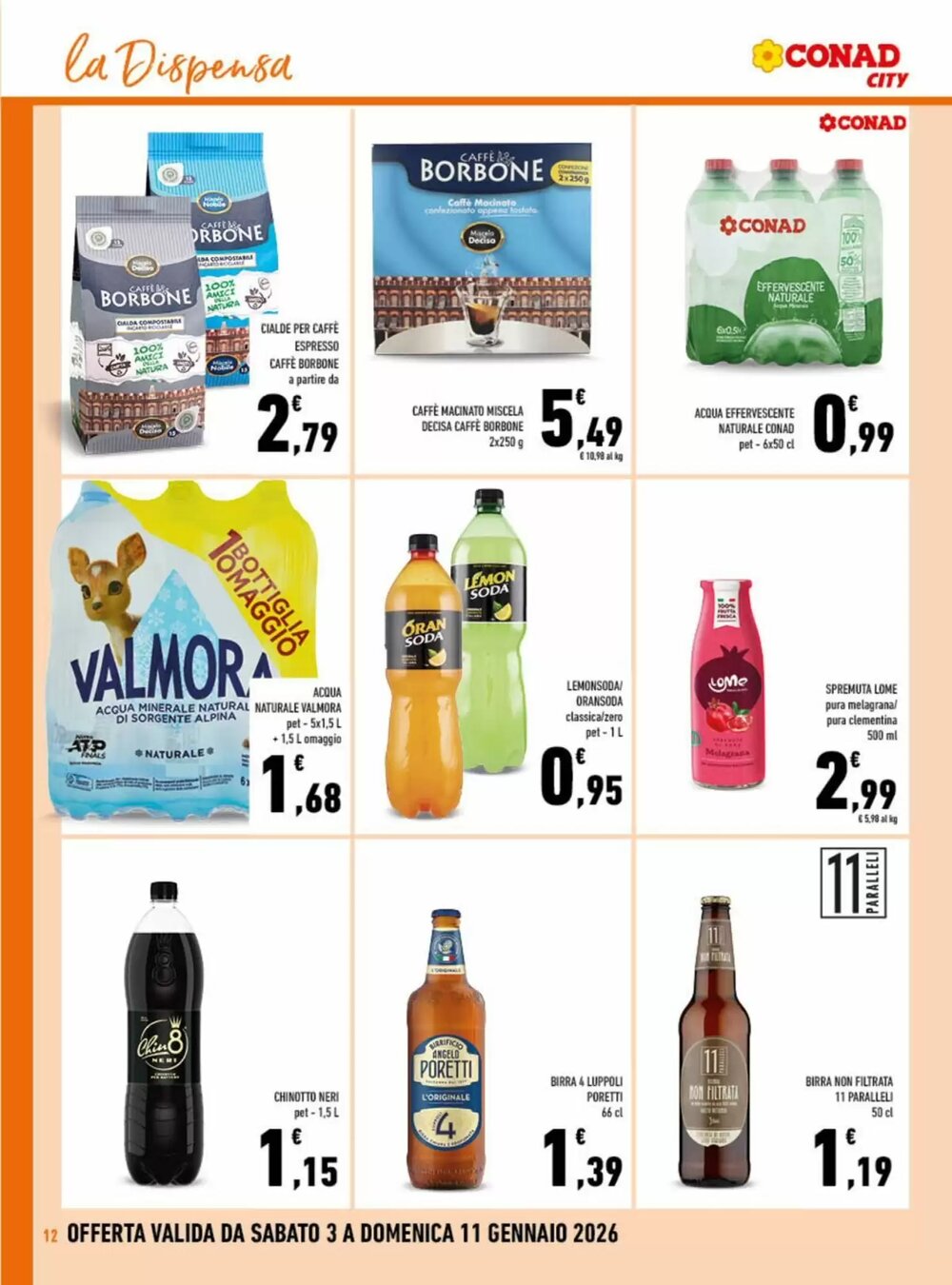 Volantino promozionale Conad City  valide dal 03/01/2026 - Pagina 12.