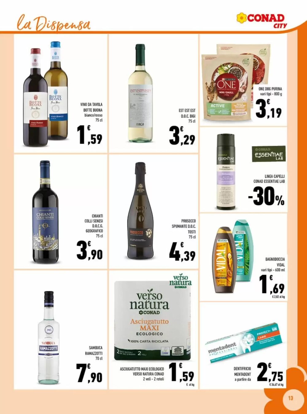 Volantino promozionale Conad City  valide dal 03/01/2026 - Pagina 13.