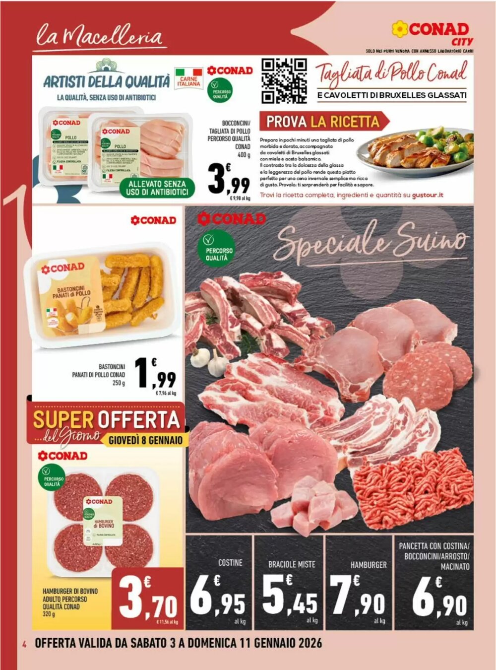 Volantino promozionale Conad City  valide dal 03/01/2026 - Pagina 4.