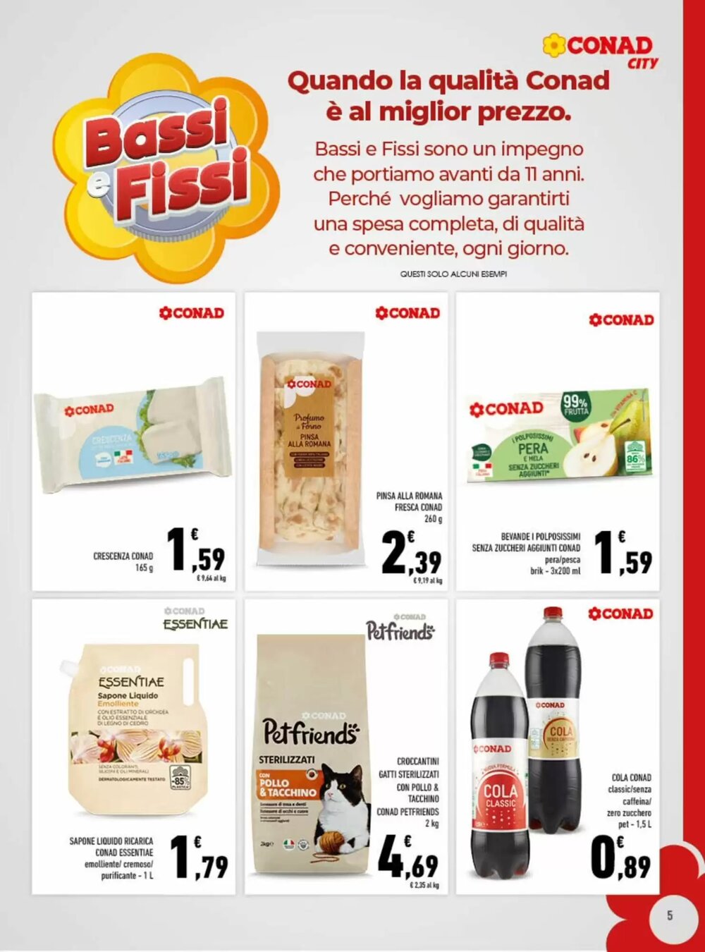 Volantino promozionale Conad City  valide dal 03/01/2026 - Pagina 5.