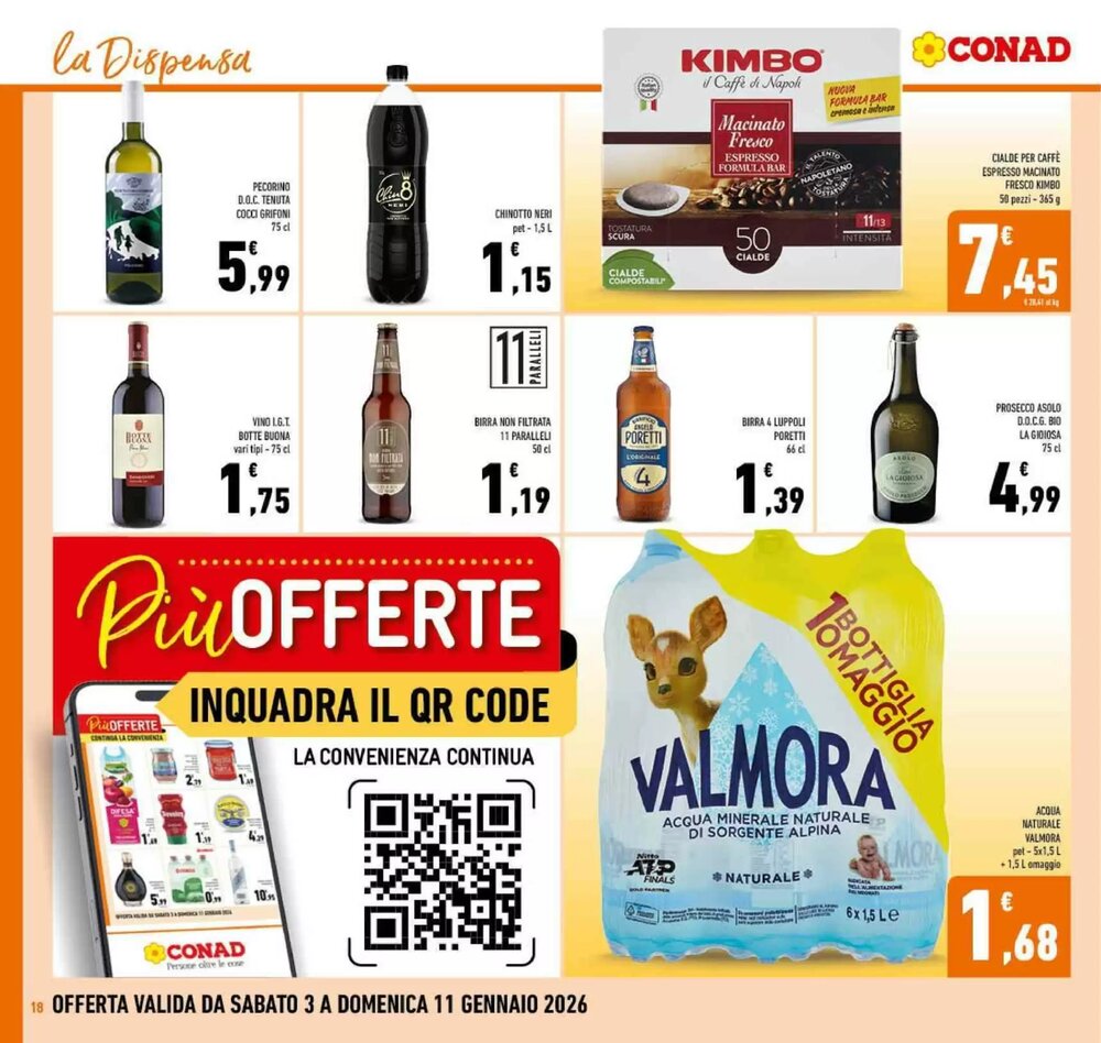 Volantino promozionale Conad  valide dal 03/01/2026 - Pagina 18.