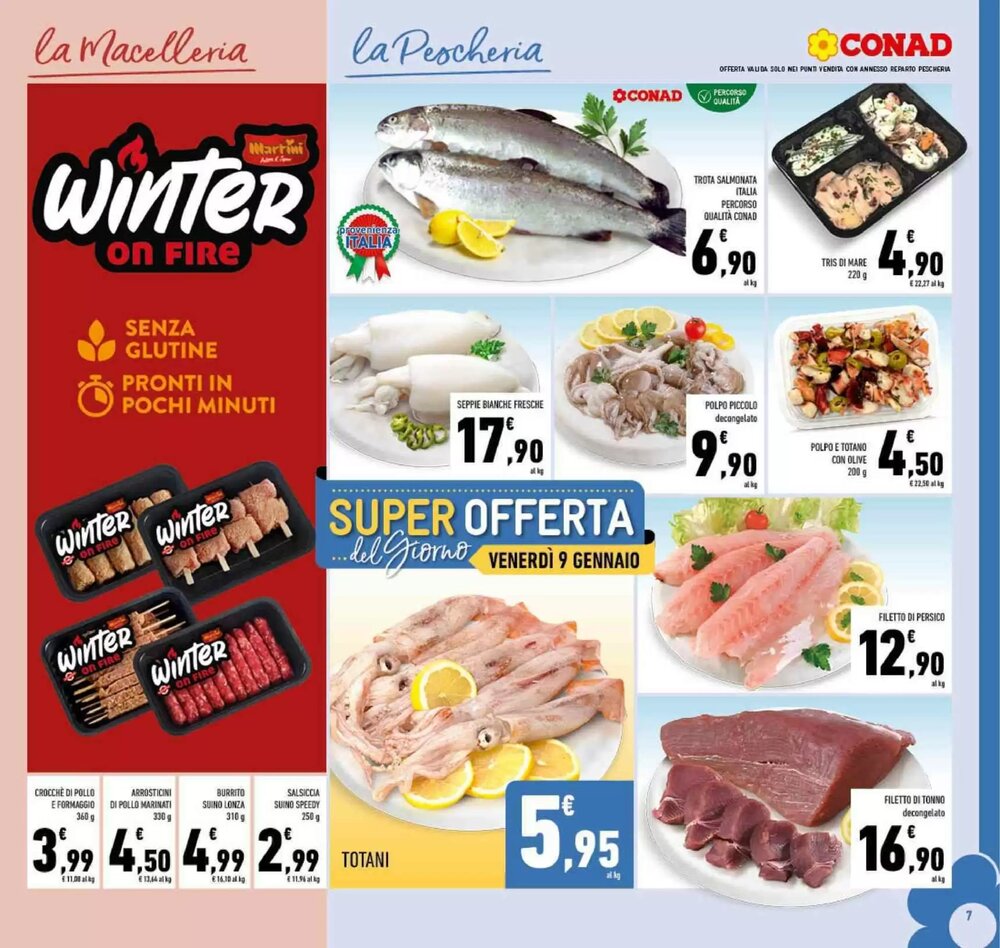 Volantino promozionale Conad  valide dal 03/01/2026 - Pagina 7.
