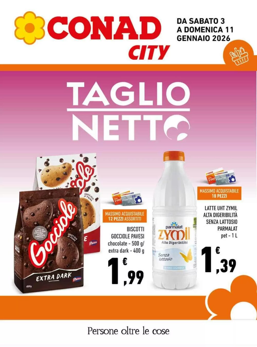 Volantino promozionale Conad City  valide dal 03/01/2026 - Pagina 1.