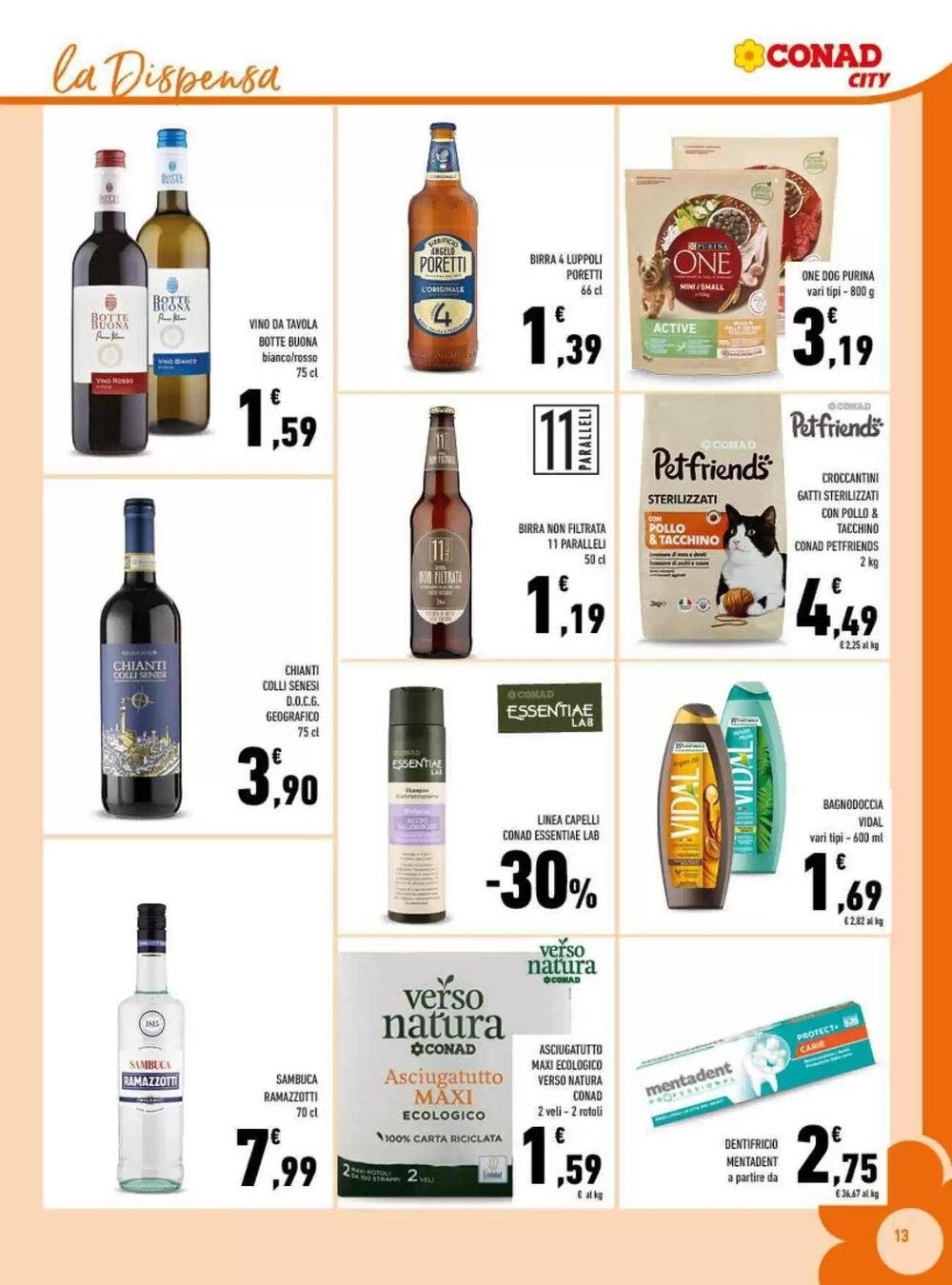 Volantino promozionale Conad City  valide dal 03/01/2026 - Pagina 13.